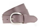 Vanzetti Pelle Cintura 25Mm Belt W65 Rose Metallic Rosa