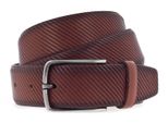Vanzetti Pelle Cintura 35Mm Leather Belt W85 Cognac Marrone