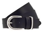 Mustang Pelle Cintura 35Mm Leather Belt W105 Black Nero