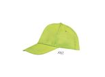 Sols 88119 | Cappello A Cinque Pannelli Buzz - Colore: Verde Mela - Taglia: Unica