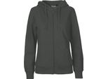 Neutral O83301 | Felpa Con Cappuccio E Zip Da Donna - Colore: Antracite - Taglia: Xl