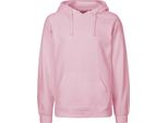 Neutral O63101 | Felpa Con Cappuccio Da Uomo / Felpa Con Cappuccio / 100% Cotone Equo E Solidale - Colore: Rosa Chiaro - Taglia: M