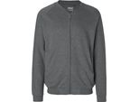 Neutral O73501 | Giacca Da Uomo Con Zip / 100% Cotone Equosolidale - Colore: Dark Heather - Taglia: 3XL