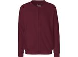 Neutral O73501 | Giacca Da Uomo Con Zip / 100% Cotone Equosolidale - Colore: Bordeaux - Taglia: Xxl