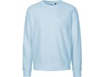 Neutral O63001 | Felpa Unisex / 100% Cotone Equosolidale - Colore: Azzurro - Taglia: Xs