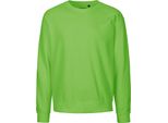 Neutral O63001 | Felpa Unisex / 100% Cotone Equosolidale - Colore: Lime - Taglia: L