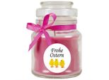 Candela Profumata Come Regalo Di Pasqua (Profumo Di Lavanda), Design: Pulcino - Candela Come Decorazione Pasquale - 120G. Cera Con Circa 30 Ore Di Combustione