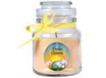 Candela Profumata Come Regalo Di Pasqua (Profumo Di Vaniglia), Design: Uova Di Pasqua - Candela Come Decorazione Pasquale - 120G. Cera Con Circa 30 Ore Di Combustione