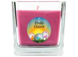 Candela Profumata Come Regalo Di Pasqua (Profumo Di Lavanda), Design: Uova Di Pasqua - Candela Come Decorazione Pasquale - 190G. Cera Con Circa 50 Ore Di Combustione