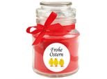 Candela Profumata Come Regalo Di Pasqua (Profumo Di Rosa), Design: Pulcino - Candela Come Decorazione Pasquale - 120G. Cera Con Circa 30 Ore Di Combustione