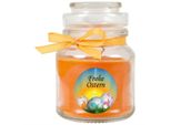 Candela Profumata Come Regalo Di Pasqua (Profumo Di Melone), Design: Uova Di Pasqua - Candela Come Decorazione Pasquale - 120G. Cera Con Circa 30 Ore Di Combustione