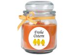 Candela Profumata Come Regalo Di Pasqua (Profumo Di Melone), Design: Pulcino - Candela Come Decorazione Pasquale - 300G. Cera Con Un'autonomia Di Circa 70 Ore