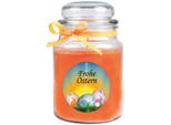 Candela Profumata Come Regalo Di Pasqua (Profumo Di Melone), Design: Uova Di Pasqua - Candela Come Decorazione Pasquale - 500G. Cera Con Un'autonomia Di Circa 110 Ore