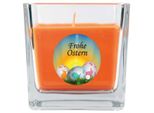 Candela Profumata Come Regalo Di Pasqua (Profumo Di Melone), Design: Uova Di Pasqua - Candela Come Decorazione Pasquale - 190G. Cera Con Circa 50 Ore Di Combustione