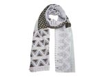 S.Oliver Sciarpa Scarf Khaki / Oliv Placed Grigio Multicolore
