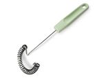 Fackelmann Frusta A Spirale 27 Cm Ecolution, Frusta Ecologica Con Manico Ergonomico, Aiuto In Cucina Sostenibile E Di Alta Qualità Per Pentole E Padelle Rivestite (Colore: Verde Menta/Grigio Chiaro)