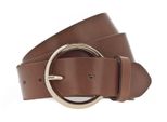Vanzetti Pelle Cintura 35Mm Full Leather Belt W85 Cognac Marrone