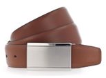 Vanzetti Pelle Cintura Dresscode: Business 35Mm Cambered Belt W120 Light Brown Marrone Chiaro