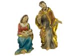 Figure D'atmosfera Per Il Presepe Sacra Famiglia 2 Pezzi, Circa 17 Cm, YbÖ 087