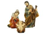 Figure Del Presepe Di Alta Qualità Sacra Famiglia 4 Pezzi, Circa 10 Cm, K 504-01