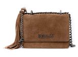 Replay Pelle Borsa A Tracolla Crossbody Bag Old Brown Marrone