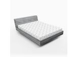 Abakuhaus Lenzuolo Con Angoli, Motivo Ripetitivo Nautico Minimalista Nautico Icone Motivo Semplicistico, 150 X 190 Cm, Bianco Nero