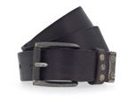 Vanzetti Pelle Cintura 35Mm Leather Belt W75 Black Nero