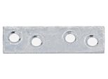 Alberts 849368 Connettore Piatto, Stretto, Zincato Sendzimir, 50 X 14 Mm, Set Da 100