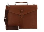 Saddler Cartella Borsa Da Ufficio Con Scomparto Per Laptop Ljungby Computer Bag Tan Marrone