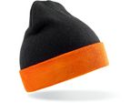 Risultato Genuine Recycled RC930X | Recycled Black Compass Beanie - Farbe: Nero/Arancione - GrößE: Taglia Unica