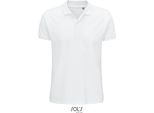 Sols 03566 | Polo Da Uomo, Planet Men Polo, 100% Cotonelogico - Colore: Bianco - Taglia: 3XL