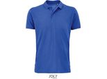 Sols 03566 | Polo Da Uomo, Planet Men Polo Shirt, 100% Cotonelogico - Colore: Royal Blue - Taglia: L