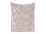Abakuhaus Coperta Etnica In Morbido Pile Di Flanella, Motivo Ripetitivo E Semplice A Triangoli Nativi Americani, 175 X 230 Cm, Multicolore Guscio D'uovo
