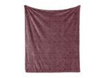 Abakuhaus Coperta Etnica In Morbido Pile Di Flanella, Stile Boho Damascato Vittoriano In Stile Persiano Mediorientale Gypsy, 175 X 230 Cm, Viola Scuro Arrossire Per Vergogna