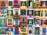 Puzzle Da 1000 Pezzi Vedute Di Finestre Del Mediterraneo
