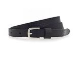 Vanzetti Pelle Cintura Chain Reaction 15Mm Metallic Belt W75 Black Metallic Nero