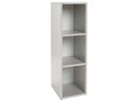Roba Scaffale Laterale, Scaffale Per Cameretta, Scaffale A Terra Per Cameretta, Grigio Chiaro, Legno