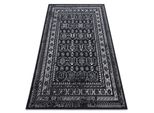 Tappeto Vintage 22212996 Nero Classique Nero 120X170 Cm