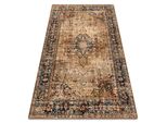 Tappeto Di Lana Polonia Kalar Smeraldo Beige 170X235 Cm