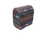 Abakuhaus Copertura Per Frullatore Da Tavolo Antico, Motivo Vintage, Custodia Per Elettrodomestici Da Cucina Con Tasche, 36 X 39 X 24 Cm, Nero, Blu, Corallo