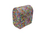 Abakuhaus Copertura Per Frullatore A Immersione Con Teschi, Design Con Bandiere Pirata, Custodia Per Elettrodomestici Da Cucina Con Tasche, 36 X 39 X 24 Cm, Multicolore