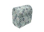Abakuhaus Copertura Per Frullatore Da Tavolo Turchese, Dots Rhombus Diamant, Custodia Per Elettrodomestici Da Cucina Con Tasche, 36 X 39 X 24 Cm, Multicolore Turchese