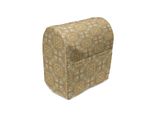 Abakuhaus Copertura Per Frullatore Da Tavolo Beige, Damasco-Vendemmia-Bohemian, Custodia Per Utensili Da Cucina Con Tasche, 36 X 39 X 24 Cm, Beige Crema