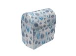 Abakuhaus Copertura Per Frullatore Tulip, Effetto Pittorico Tulipani, Custodia Per Utensili Da Cucina Con Tasche, 36 X 39 X 24 Cm, Blu
