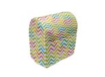 Abakuhaus Copertura Angolare Per Frullatore, Colorata Geometrica, Custodia Per Utensili Da Cucina Con Tasche, 36 X 39 X 24 Cm, Multicolore