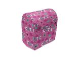 Abakuhaus Copertura Per Frullatore Da Tavolo Feminin, Motivo Crown Flower, Custodia Per Elettrodomestici Da Cucina Con Tasche, 36 X 39 X 24 Cm, Fucsia