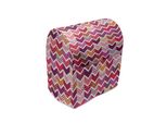 Abakuhaus Copertura Angolare Per Frullatore, Motivo Geometrico A Freccia Chevron, Custodia Per Utensili Da Cucina Con Tasche, 36 X 39 X 24 Cm, Multicolore