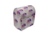Abakuhaus Copri Frullatore Geometrico, Mosaico Geometrico A Pois, Custodia Per Elettrodomestici Da Cucina Con Tasche, 36 X 39 X 24 Cm, Viola, Grigio, Rosa