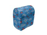 Abakuhaus Copertura Per Frullatore A Immersione Con Motivo A Coccinelle, Cuori E Nuvole, Custodia Per Utensili Da Cucina Con Tasche, 36 X 39 X 24 Cm, Blu E Rosso