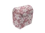 Abakuhaus Copertura Per Frullatore A Immersione, Petalo Di Ciliegio, Custodia Per Utensili Da Cucina Con Tasche, 36 X 39 X 24 Cm, Rose Essiccate - Bianco Verde